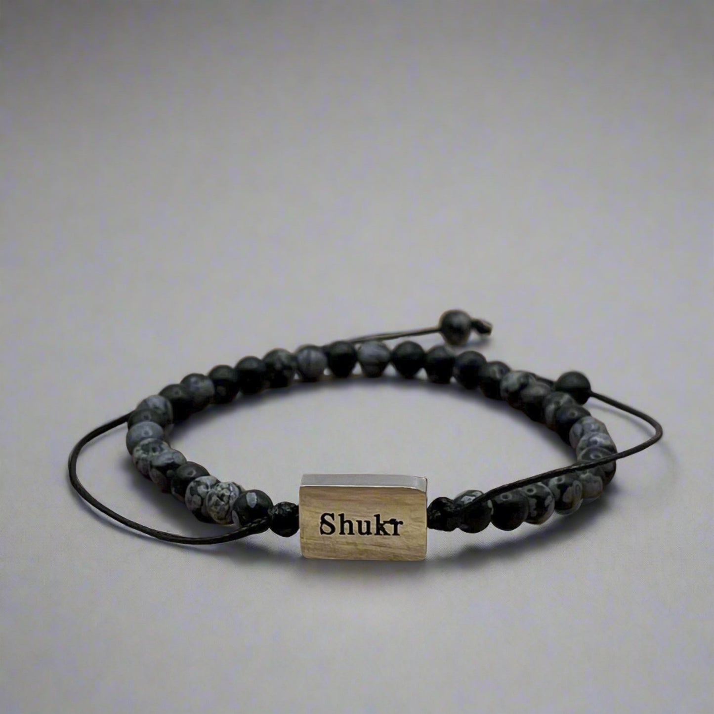 Shukr Beaded Bracelet | Unisex - eRayyan