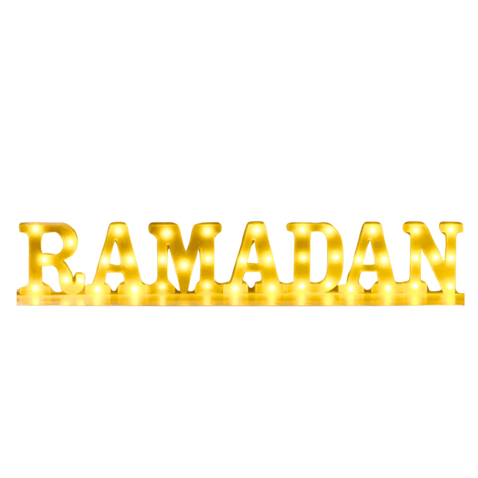 'Ramadan' LED Letters