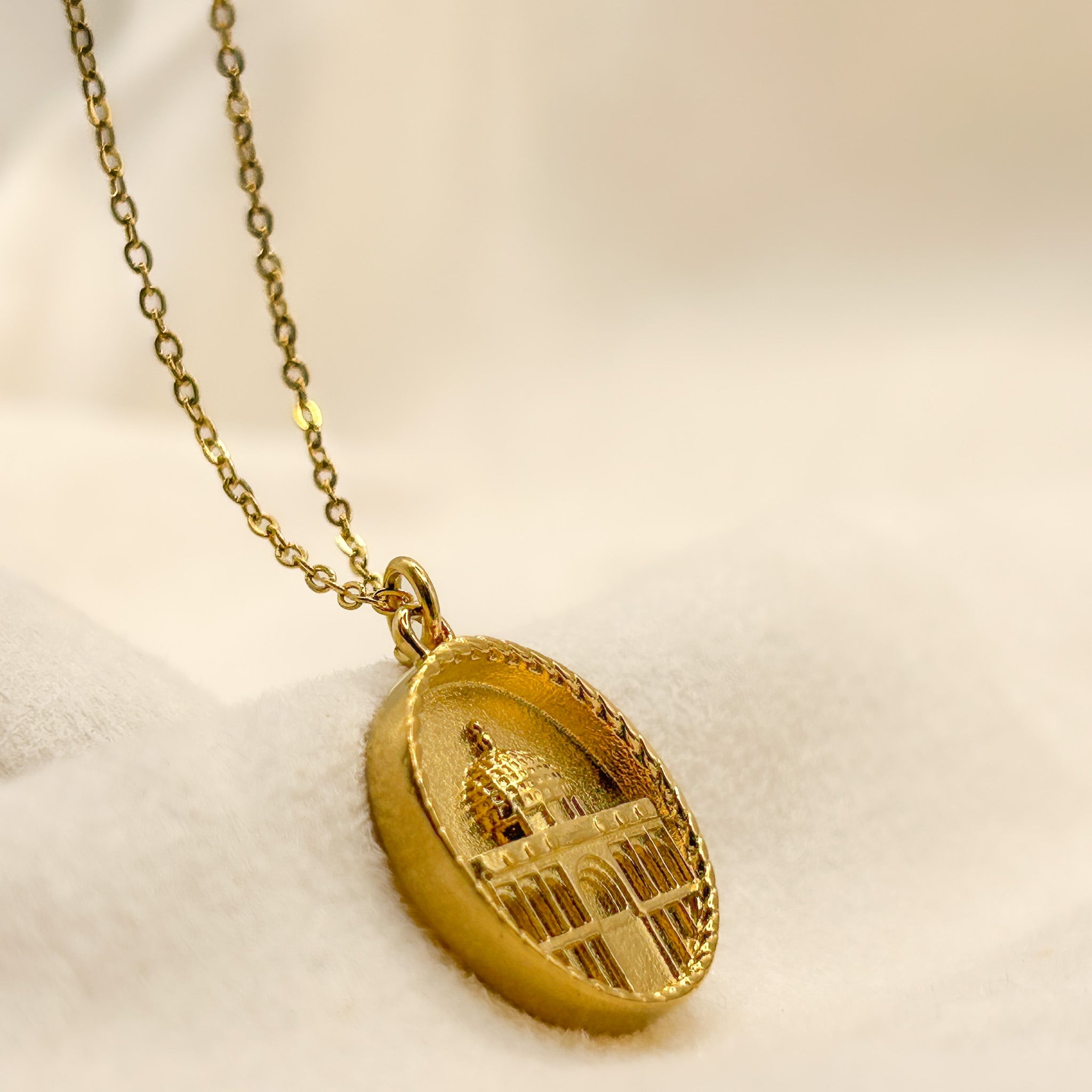 3D Dome of Rock Necklace | Women