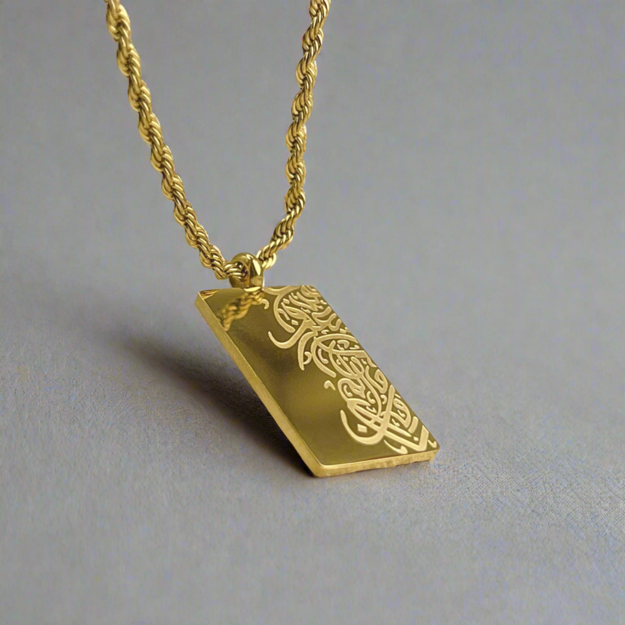 Calligraphy Necklace | Men