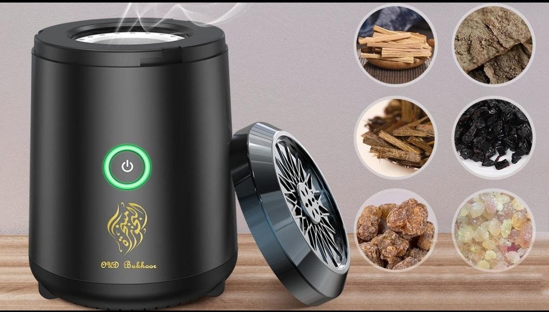 Electric & Rechargeable Bukhoor/Incense Burner with USB - eRayyan