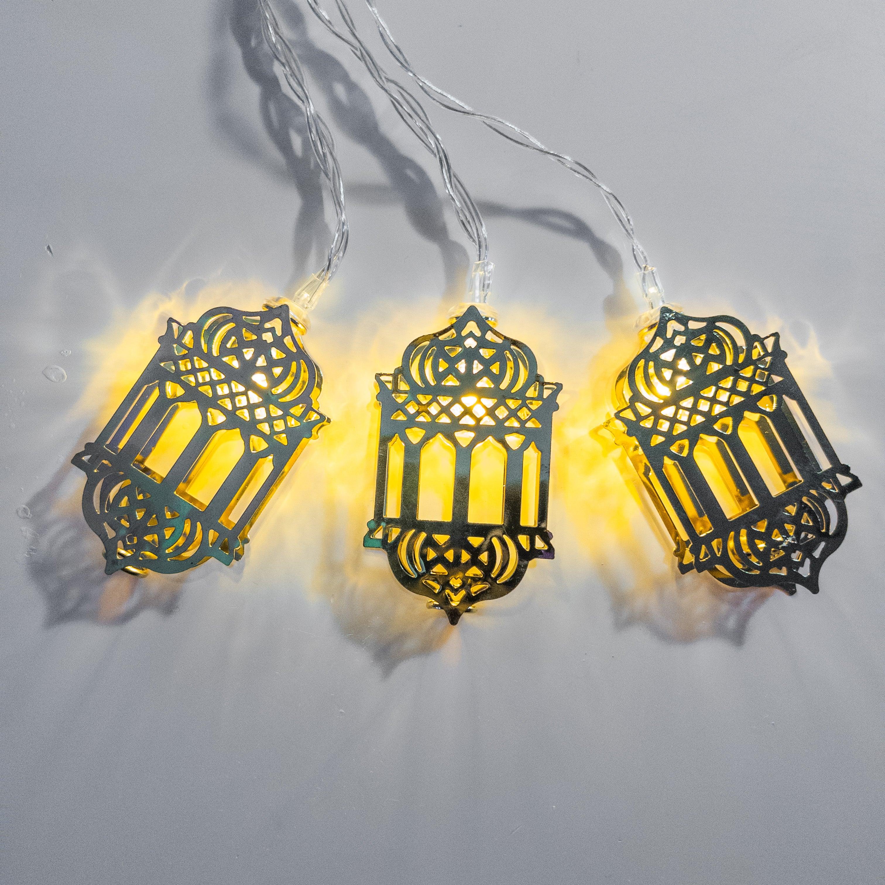 Lantern-Shaped LED String Lights - eRayyan