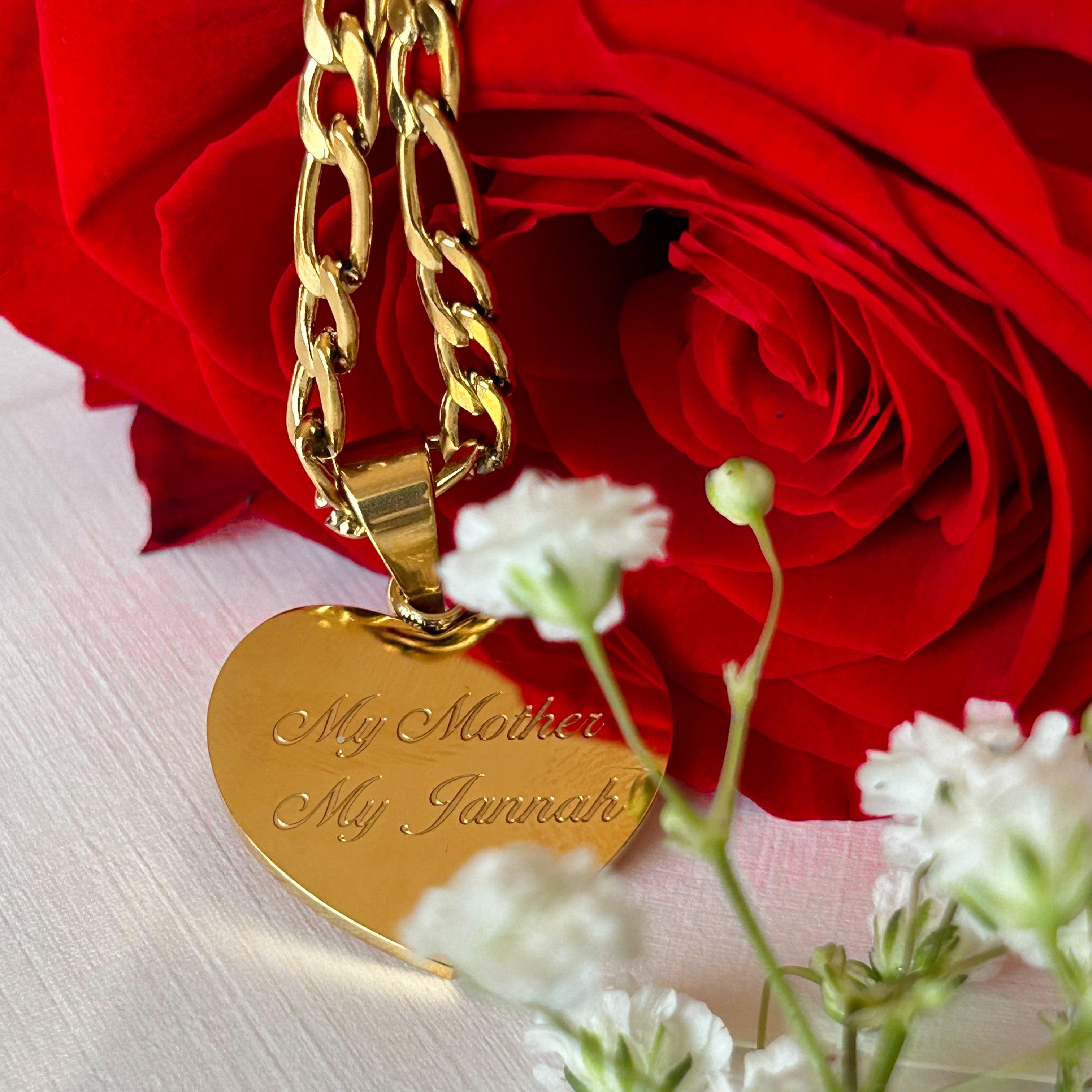 Mothers Day Necklace Gold - eRayyan