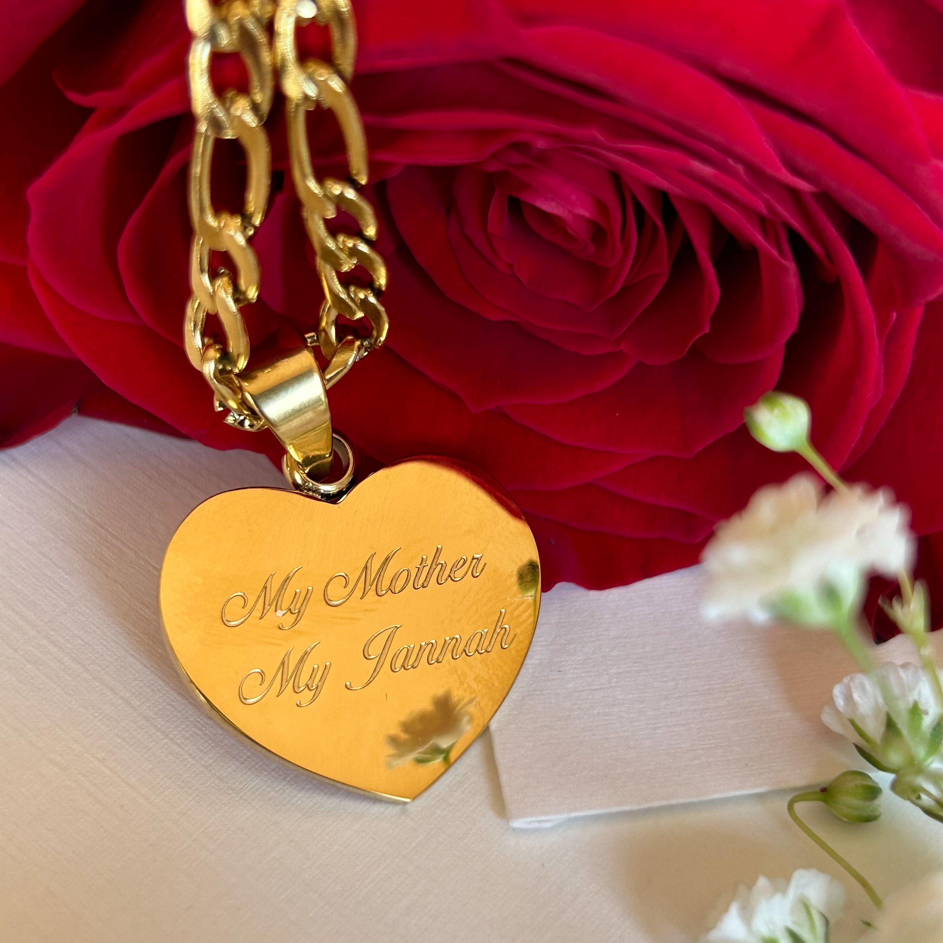 Mothers Day Necklace Gold - eRayyan