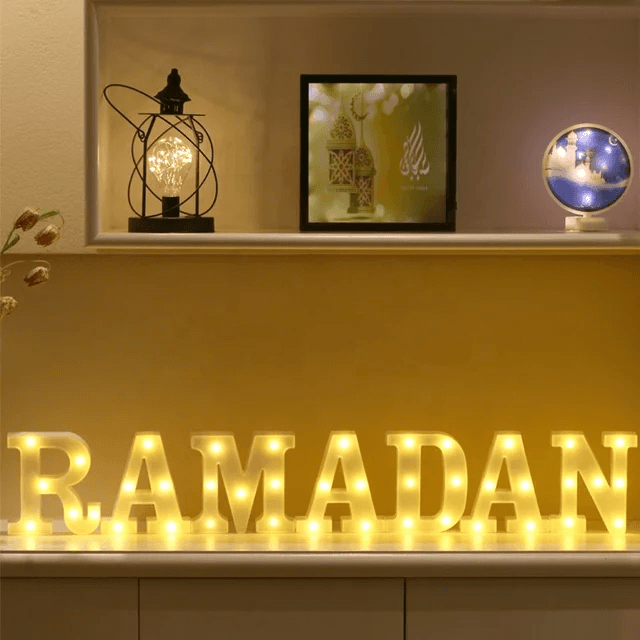 'Ramadan' LED Letters - eRayyan