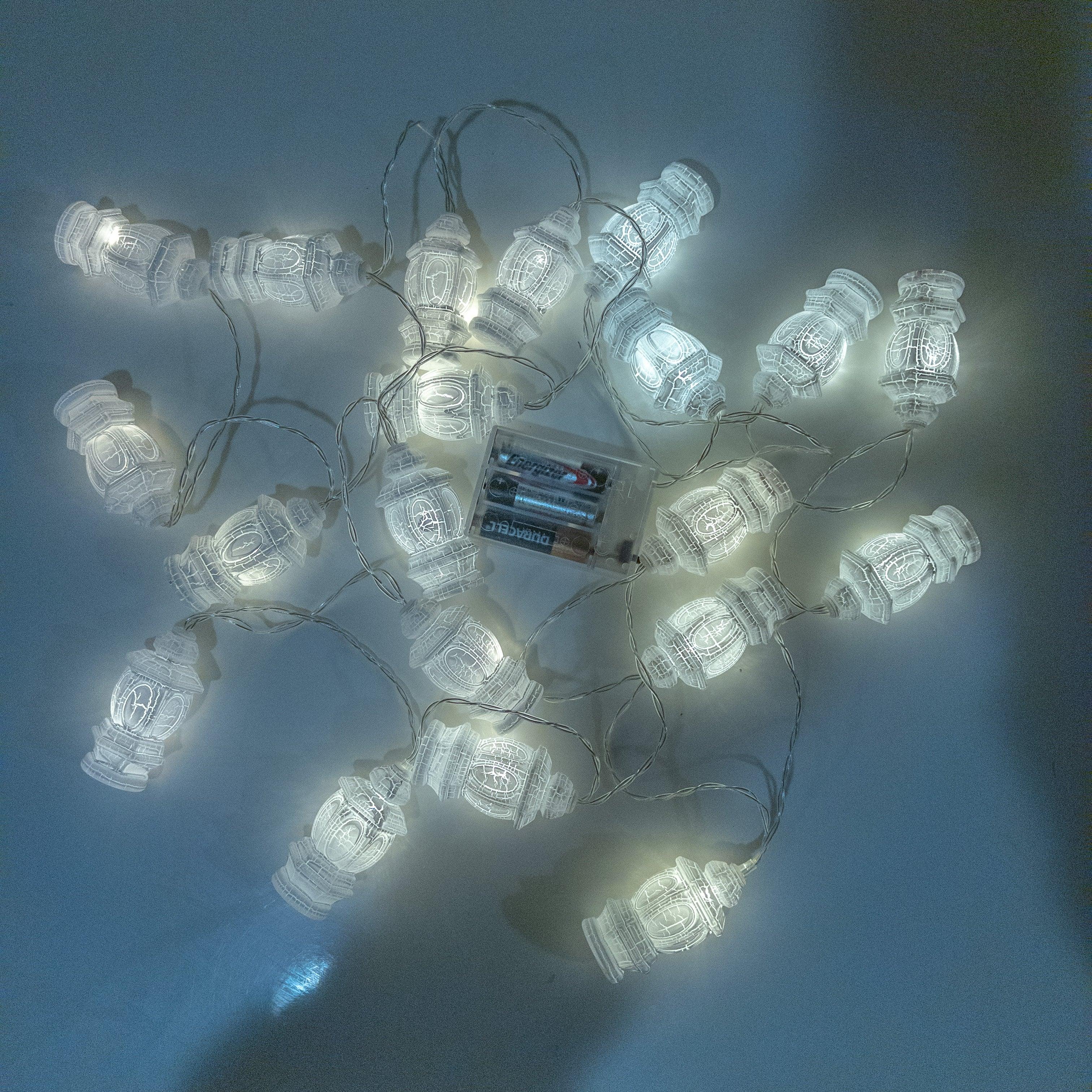 White Lanterns LED String Lights - eRayyan